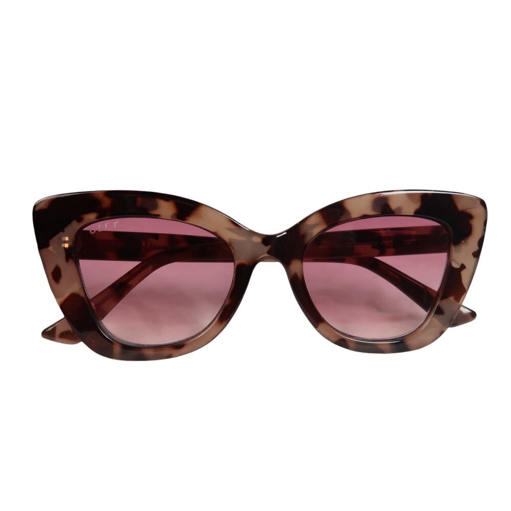 Diff Eyewear Melody Cat Eye Sunglasses Blush Tort… - image 2